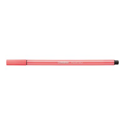 4006381121088-STABILO Pen 68 - Feutre pointe moyenne - rouge fluo-Avant-0