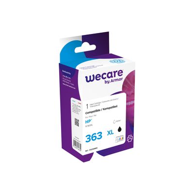 3112539746735-Cartouche compatible HP 363XL - noir - Wecare-Angle gauche-0