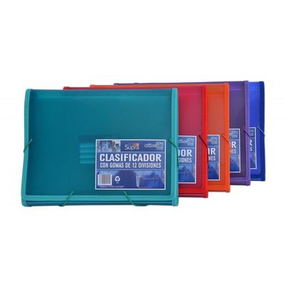 8435258411155-Fraga Import Supra - Pochette - extensible - 12 positions - largeur de dos : 30 mm - pour A4 Plus - à onglets - c--0