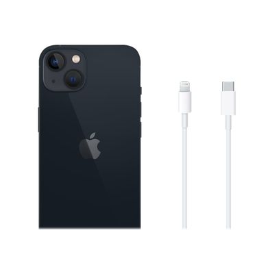 0194252708446-Apple iPhone 13 - Smartphone - 5G - 4/256 Go - noir-Gros plan-4