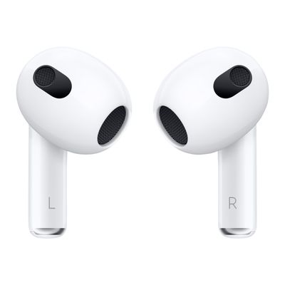0194253324171-Apple AirPods 3eme génn - Kit main libre - écouteurs sans fil bluetooth - intra-auriculaire - bl-Avant-3
