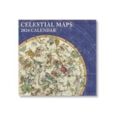 8051128759242-Legami Special Edition - Calendrier 2024 - 30 x 29 cm - cartes célestes-Avant-0
