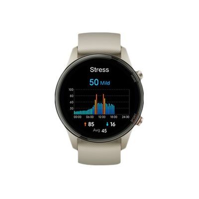 6934177725753-Xiaomi Mi Watch - montre connectée - beige-Avant-4