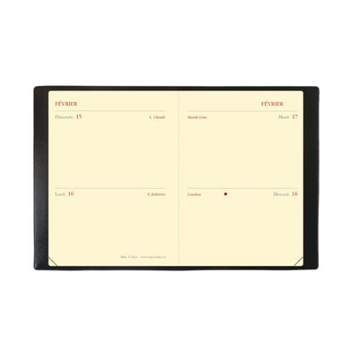 3371010191642-Agenda Mini 2 Days - 2 jours par page - 7 x 10 cm - disponible dans différentes couleurs - Quo Vadis--3