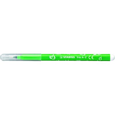 4006381355230-STABILO Trio A-Z - 12 Feutres dont 2 fluo - pointe moyenne--1