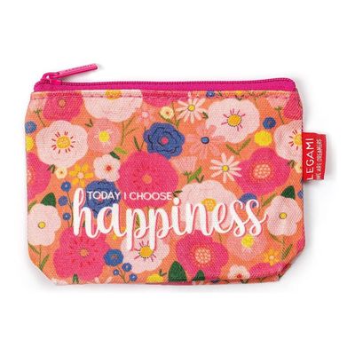 8054117621742-Legami - Porte-monnaie coton - flowers-Avant-0