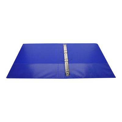 3130637518412-Exacompta Kreacover - Classeur à anneaux personnalisable - Dos 38 mm - A4 Maxi - pour 100 feuilles - bleu - 3 -Avant-2