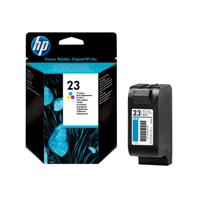 0400000406978-HP 23 - 3 couleurs - cartouche d'encre originale (C1823D)-Avant-1