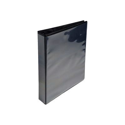 3130635184602-Exacompta Kreacover - Classeur à anneaux personnalisable - Dos 44 mm - A4 Maxi - noir - 3 -Angle gauche-0