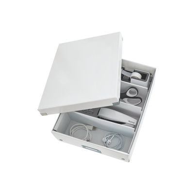 4002432105120-Leitz Click & Store WOW Medium - boîte d'archive-Angle droit-1