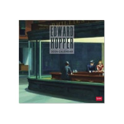 8051128759105-Legami - Calendrier mensuel 2024 - 30 x 29 cm - Edward Hopper-Avant-0