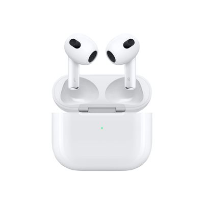 0194253324171-Apple AirPods 3eme génn - Kit main libre - écouteurs sans fil bluetooth - intra-auriculaire - bl-Avant-0