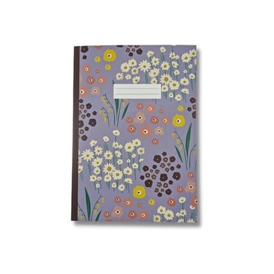 3700368758267-Blue Art Mr&Mrs Clynk - Carnet de notes ligné A5 - 96 pages - dorset parme-Avant-0