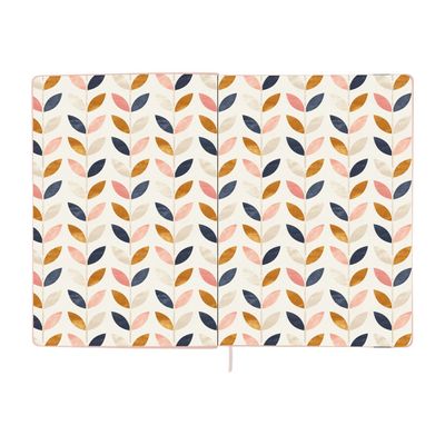 3108725881335-Oberthur Carmen - Carnet de notes souple A5 - ligné - 200 pages - blush-Avant-2
