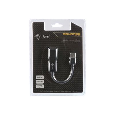 8595611700255-i-Tec - Adaptateur réseau - USB 2.0 - 10/100 Ethernet-Avant-2
