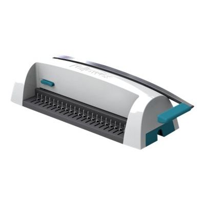 0043859648467-Fellowes Office Essential - machine à relier / relieuse perforeuse manuelle - perfore 10 fe-Angle droit-0