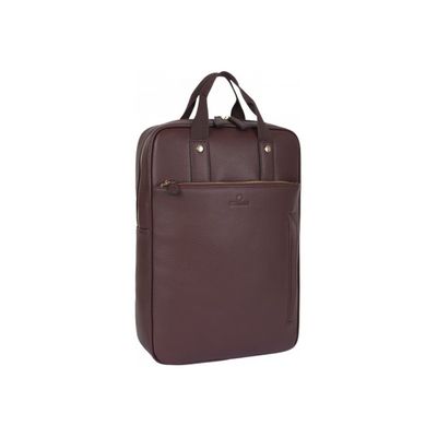 3664447160580-Oberthur Lady Bradford - Sac à dos pour ordinateur portable 15,6" - bordeaux-Angle gauche-0
