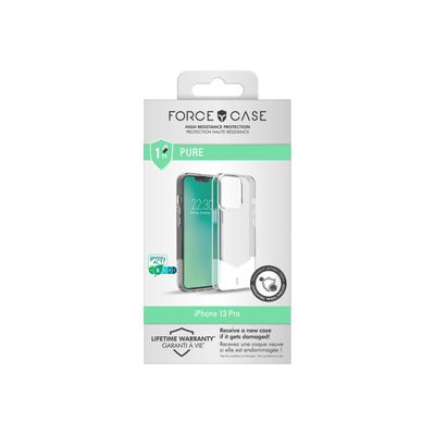 3571211463429-Force Case Pure - coque de protection pour Iphone 13 Pro - transparent-Avant-5