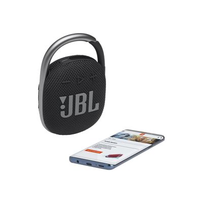6925281979279-JBL Clip 4 - Mini enceinte sans fil - bluetooth - noir-Angle gauche-5