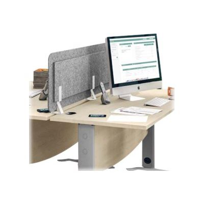 3253310169685-Écran de séparation acoustique pour bureau (sans support de fixation) - L160 x H43 cm - -P_400001919_1-0