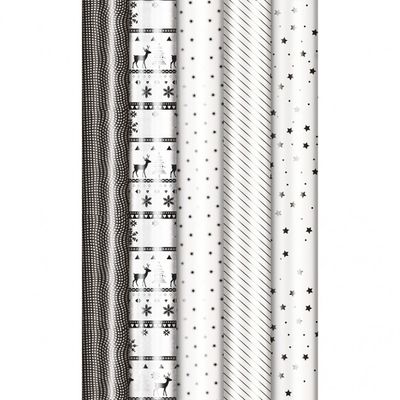 3329682128794-Clairefontaine Premium - Papier cadeau - 70 cm x 2 m - 80 g/m² - différents motifs chamb-P_400002847_2-1