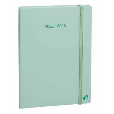 3371010461127-Agenda à élastique Pastel - 1 page hebdo/1 page de notes - 16 mois - 15 x 21 cm - vert --P_400006763_3-0