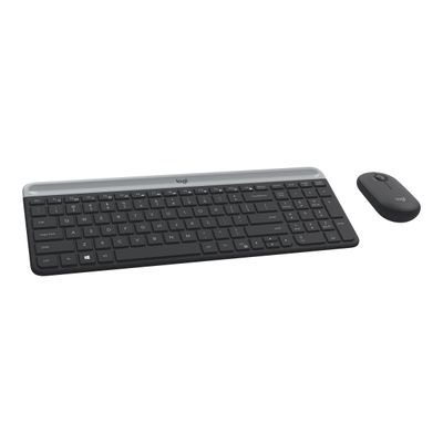 5099206086463-Logitech MK470 - Ensemble clavier et souris sans fil - ultra fin - Azerty - graphite-P_400006902_5-1