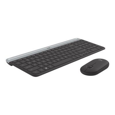 5099206086463-Logitech MK470 - Ensemble clavier et souris sans fil - ultra fin - Azerty - graphite-P_400006902_6-2