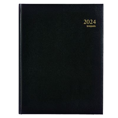 5412303005234-Agenda Lima Timing - 1 semaine sur 2 pages - 17 x 22 cm - noir - Brepols-P_400009350_2-0