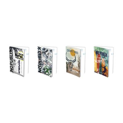 3147280125140-Agenda No Publik Unisex - 1 jour par page - 12 x 17 cm - différents modèles disponibles - Hamelin--0
