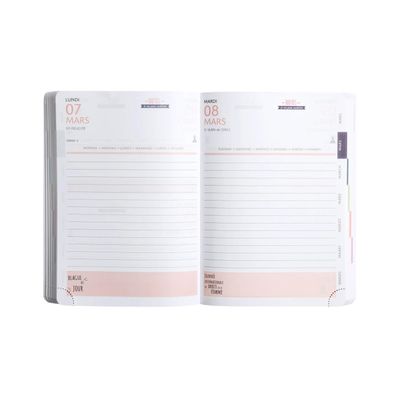 3660942072496-Agenda Ariel - 1 jour par page - 12 x 17 cm - disponible dans différentes couleurs - Exacompta--2