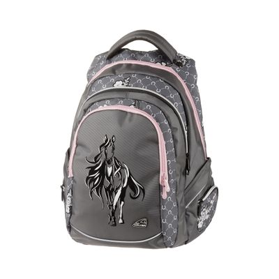 9002638218544-Walker Fame - Sac à dos Wild Beauty gris - 2 compartiments - Carpentras--0