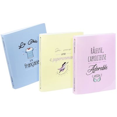 3135252182628-Viquel Edition Limitée - Classeur souple à anneaux - A4 - Dos 35 mm - disponible dans différents mod--3