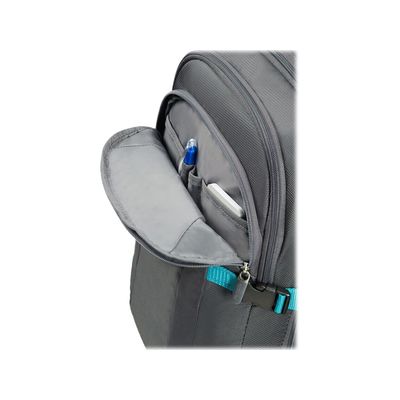 5414847784651-American Tourister Road Quest - Sac à dos trolley pour ordinateur portable 15,6" - gris/turquoise--2