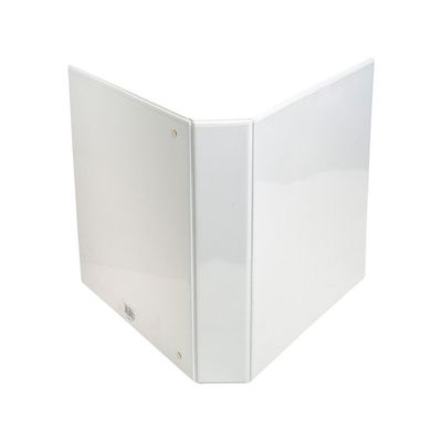 3130638518268-Exacompta Kreacover - 10 Classeurs 2 anneaux personnalisable - Dos 47 mm - A4 Maxi - blanc - 3 poches e--1