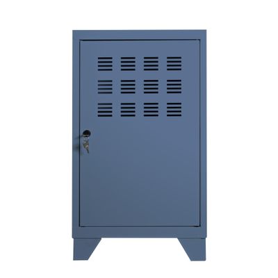 3219090956297-Casier de bureau avec pieds - 74 x 40 x 40 cm - bleu--0