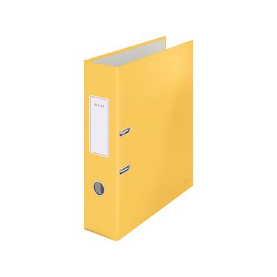 4002432125203-Leitz 180° Cosy - Classeur à levier - Dos 80 mm - A4 - jaune--0