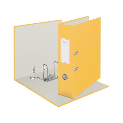 4002432125203-Leitz 180° Cosy - Classeur à levier - Dos 80 mm - A4 - jaune--2