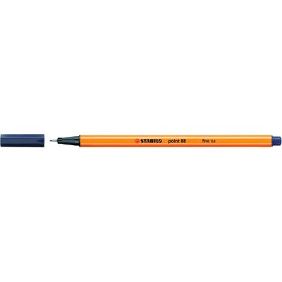 4006381493390-STABILO Point 88 - Feutre fin - 0.4 mm - gris de payne--0