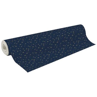 3329682119280-Clairefontaine Alliance - Papier cadeau - 70 cm x 50 m - 60 g/m² - étoiles d'or--0