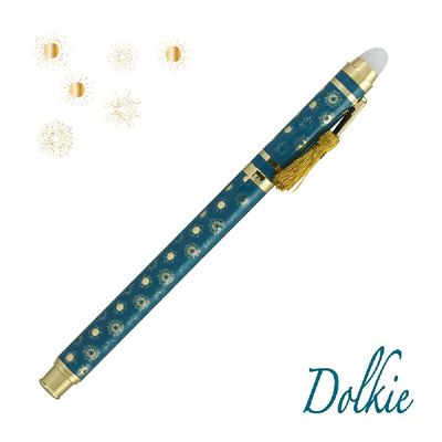 3173740245264-Ink Metal Dolkie - Stylo à bille bleu effaçable - différents modèles disponibles--0