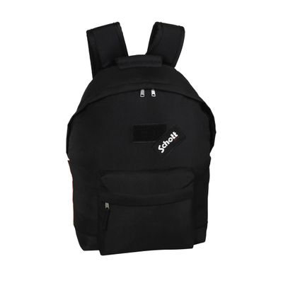 3020120171760-Sac à dos Schott Black - 1 compartiment - noir - Hamelin--0