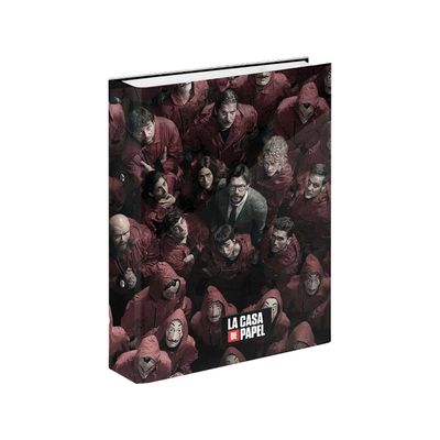 8445118024487-Money Heist Together - Classeur à anneaux - A4 - multicolore--0