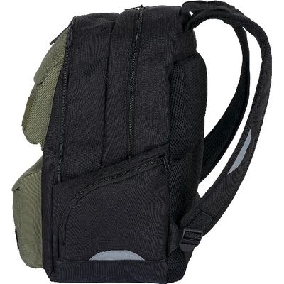 0404051147224-Sac à dos Kaporal Boy - 2 compartiments - noir et kaki - Oberthur--3