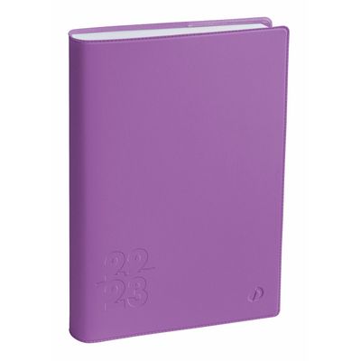 3371010475698-Agenda Touch - 1 semaine sur 2 pages - 16 x 24 cm - lilas - Quo Vadis--0