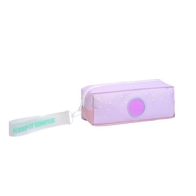5600390670422-Trousse rectangulaire Mayfair Keep it simple - 1 compartiment - violet - Kid'Abord--0