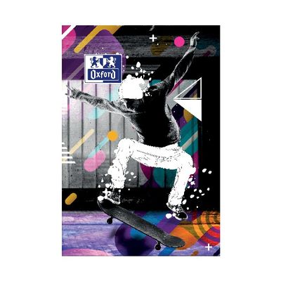 3147280096136-Agenda Oxford Sport Spirit - 1 jour par page - 12 x 18 cm - skate - Hamelin--0