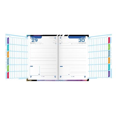 3147280233159-Agenda Oxford Sport Spirit - 1 jour par page - 12 x 18 cm - basket - Hamelin--3