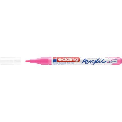 4057305027979-Edding 5300 - Marqueur acrylique - rose fluo--0