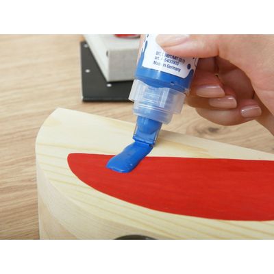 4057305028211-Edding 5400 3D liner - Marqueur acrylique à deux pointes - rouge--5